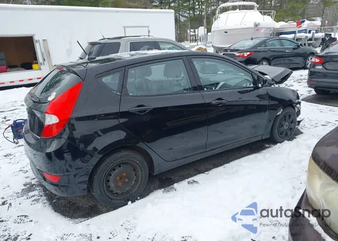 2014 Hyundai Accent Gs from USA, damaged, VIN KMHCT5AE0EU164629